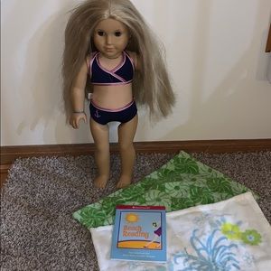 American girl beach set